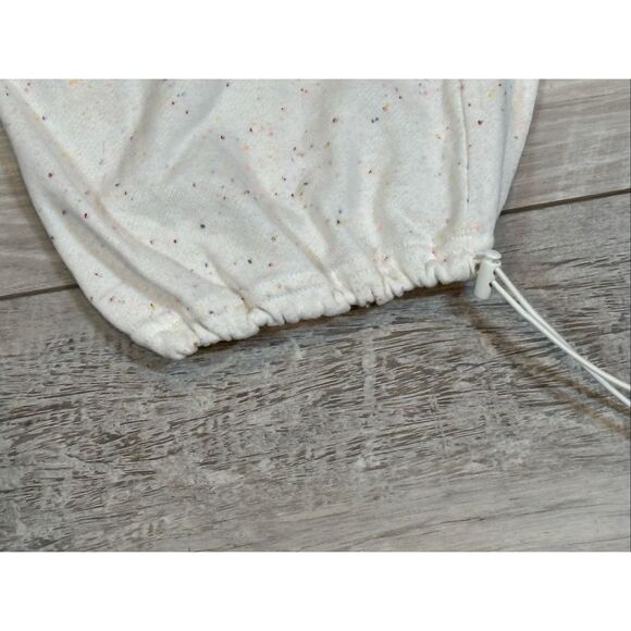 Colsie cream joggers, sweatpants, loungewear pajamas size S - Picture 4 of 8